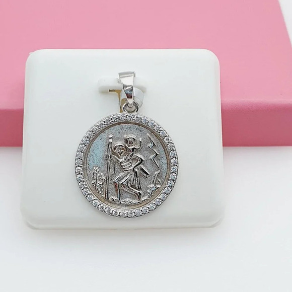 - 925 Sterling Silver Cubic Zirconia Pendant, U19254509 - Picture 11 of 11